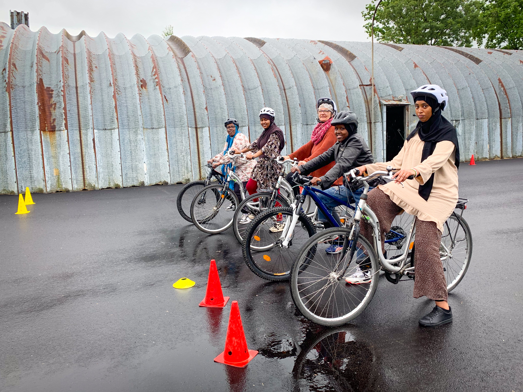 Séance vélo-école